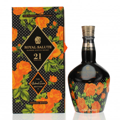 Royal Salute 21 Year Old Fashion Collection Rose Richard Quinn Edition No.2