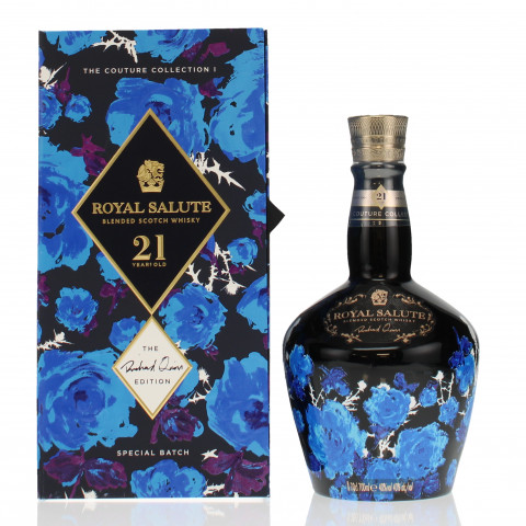 Royal Salute 21 Year Old The Couture Collection Richard Quinn Black Flagon