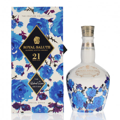 Royal Salute 21 Year Old The Couture Collection Richard Quinn White Flagon