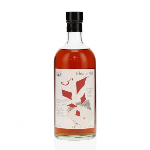 Hanyu 2000 Single Cask 1305 Ichiros Malt Card 5 of Diamonds