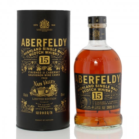 ABERFELDY 15 YEAR OLD CABERNET SAUVIGNON CASK