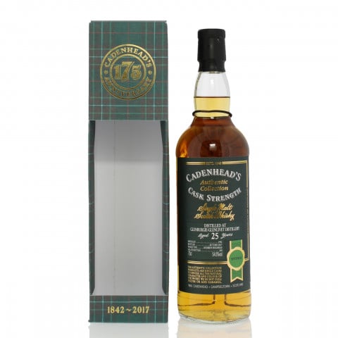 GlenburgieGlenlivet 1992 25 Year Old Cadenheads Authentic Collection