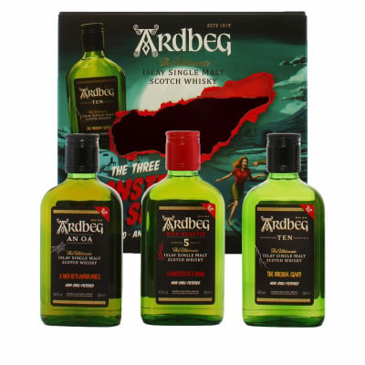 Ardbeg Monsters of Smoke Pack 3x20cl
