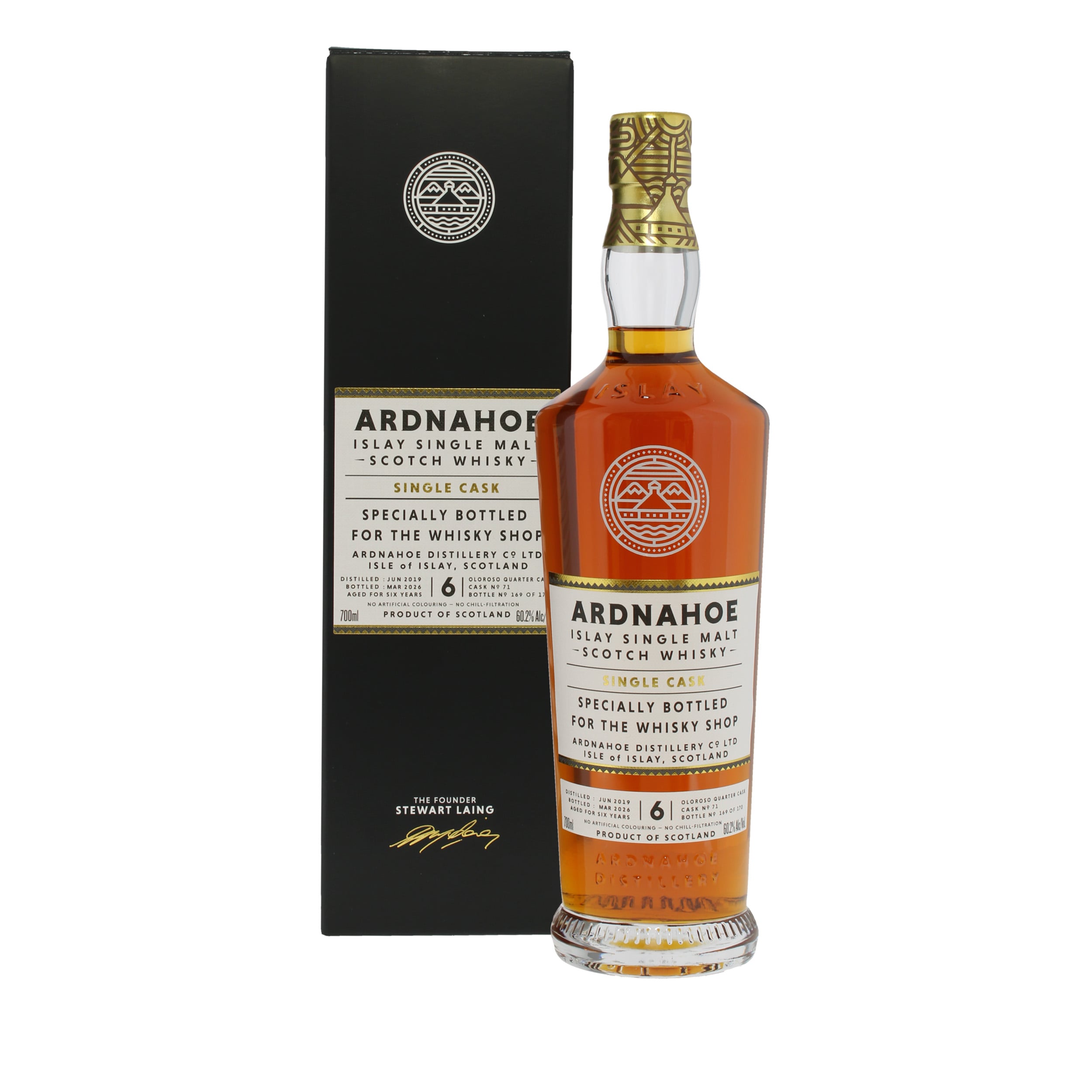 Ardnahoe 2019 6 Year Old Single Cask #71 TWS Exclusive