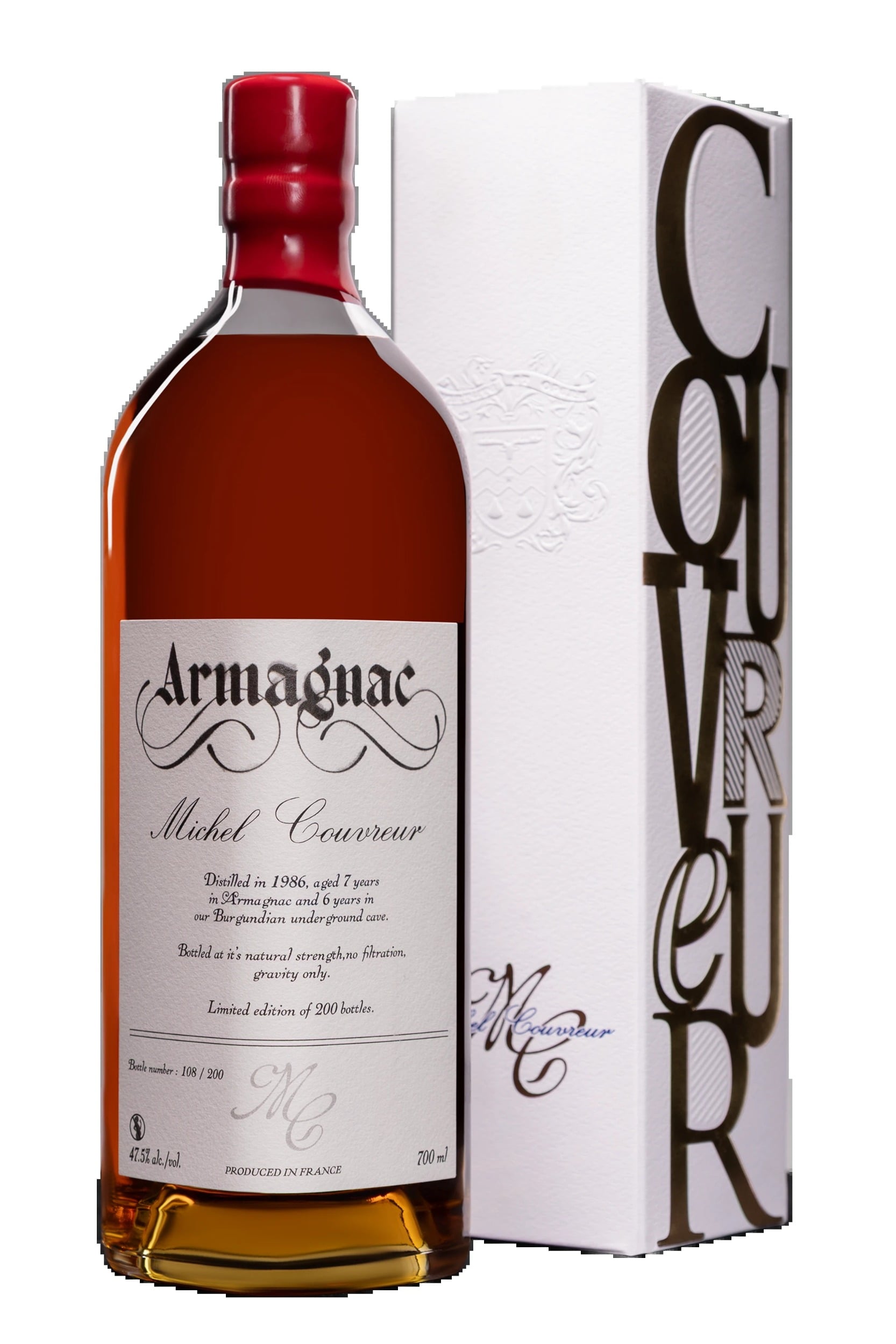 Michel Couvreur Armagnac 13 ans 'Brun' 1986