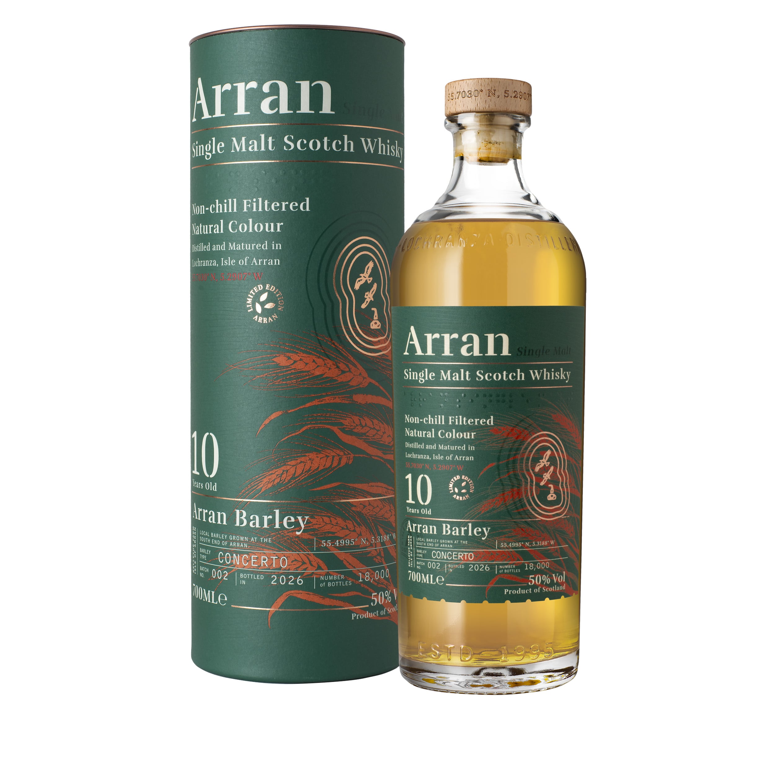 Arran 10 Year Old Barley Batch 2