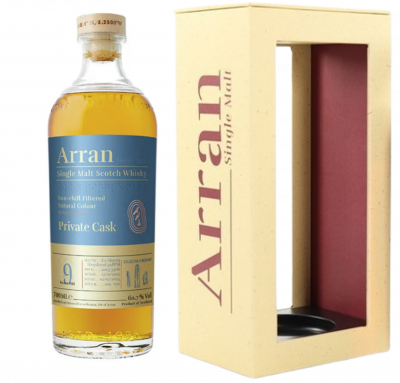 Arran 9 ans 2015 Single Cask Sherry Hogshead 50 ppm #15/3506