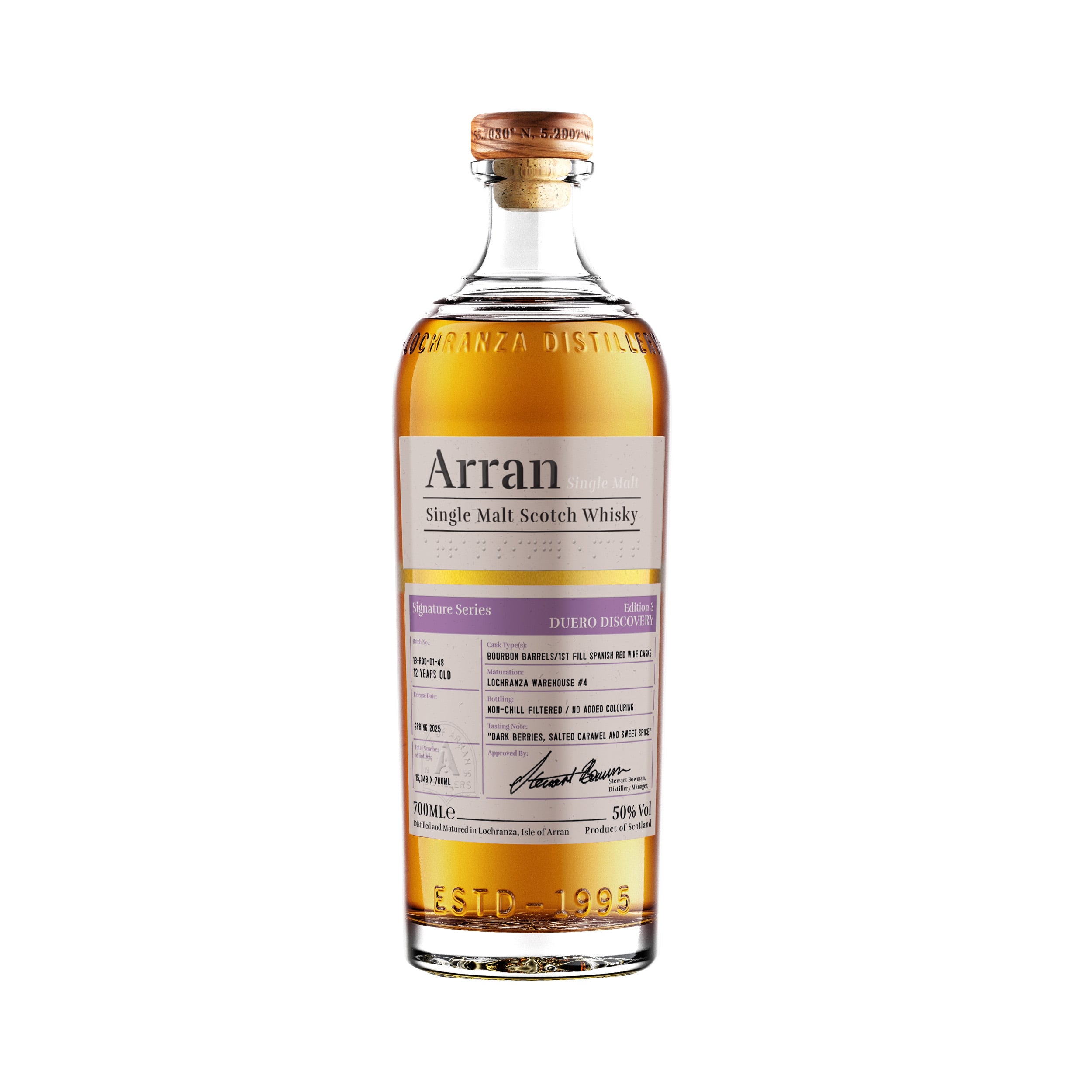 Arran Signature Series 3 Duero Discovery Limited Edition Island