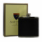 Aspinal Classic Leather Hip Flask 5oz with box