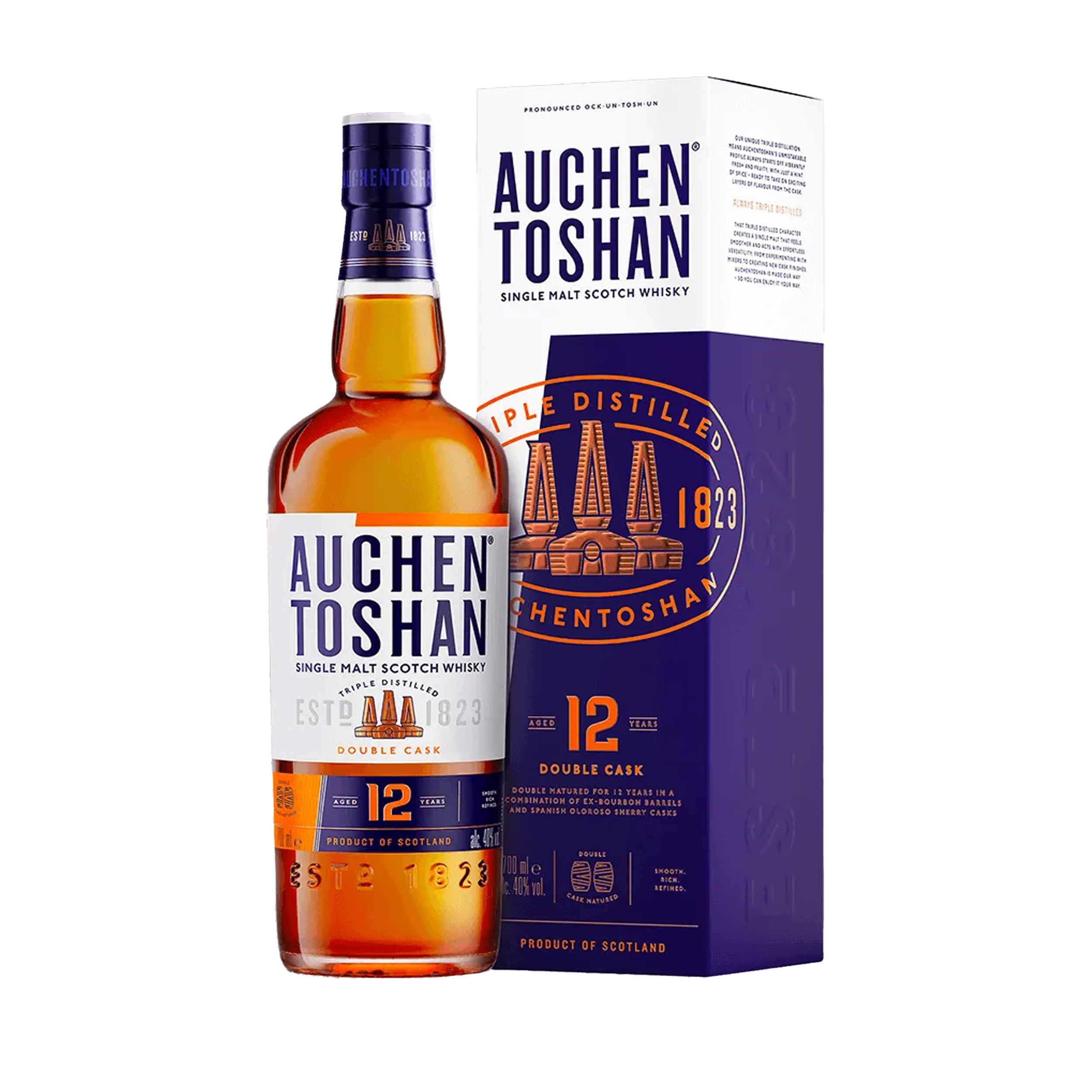 Auchentoshan 12 Year Old with box