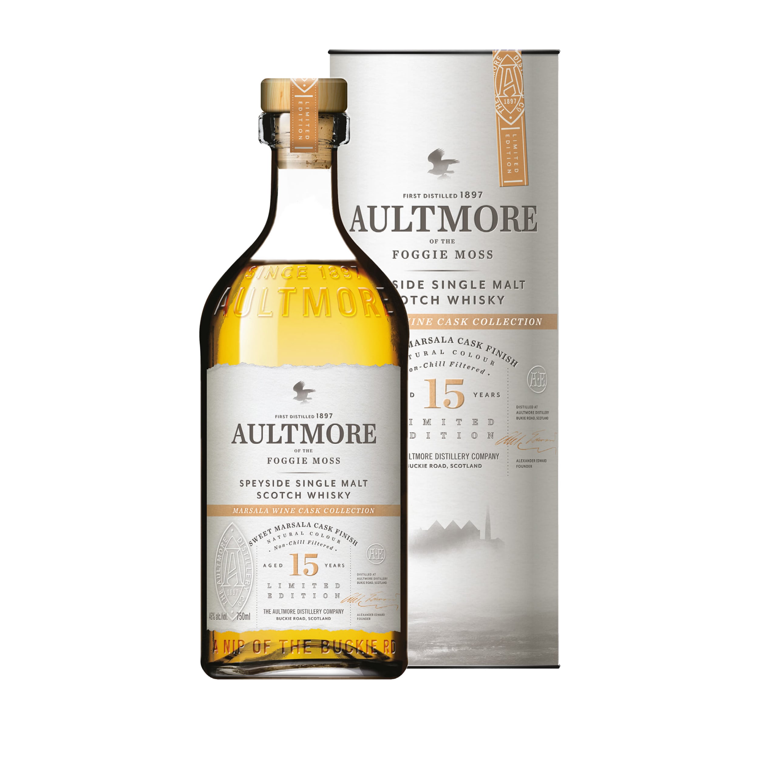 Aultmore 15 Year Old Sweet Marsala Cask