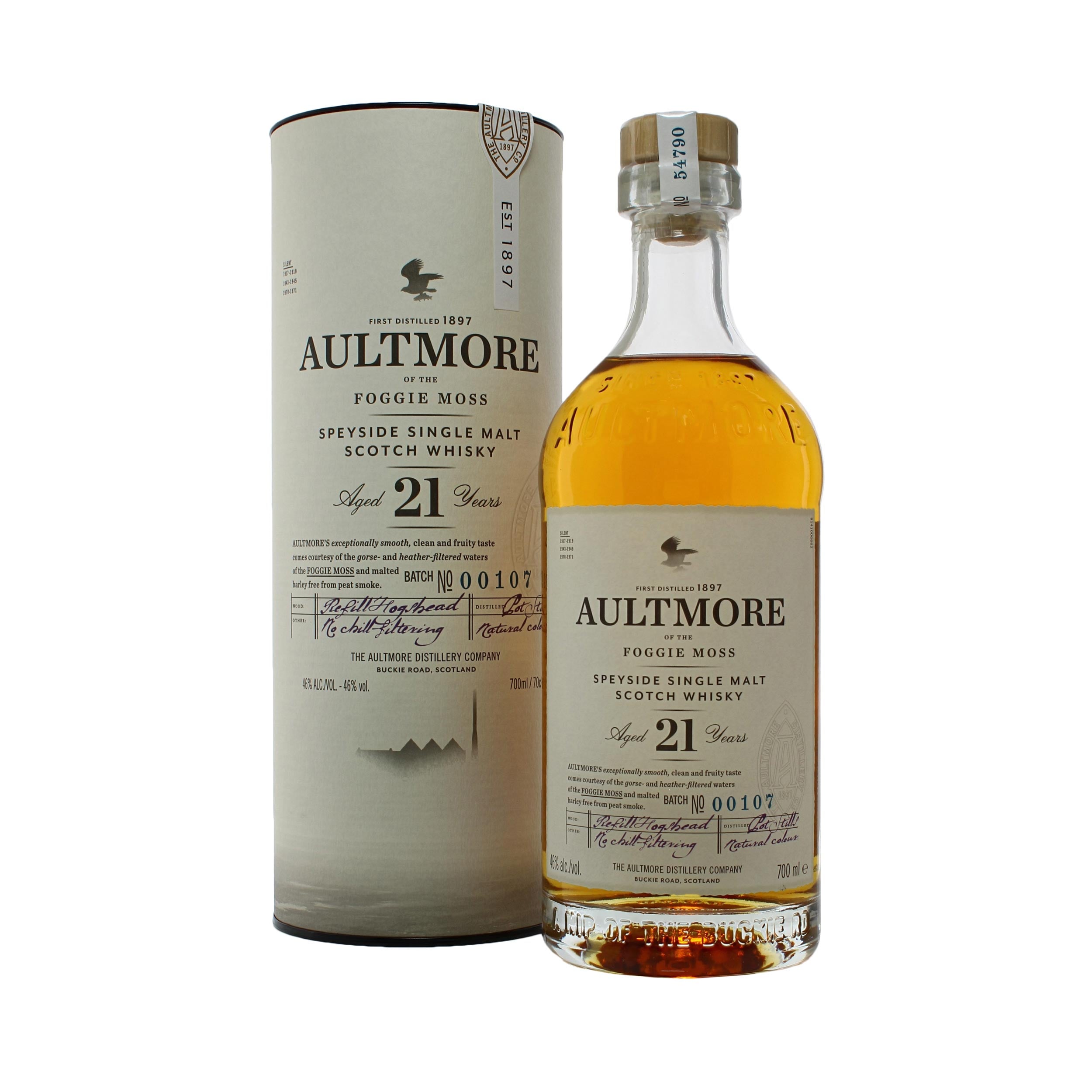 Aultmore 21 Year Old with box