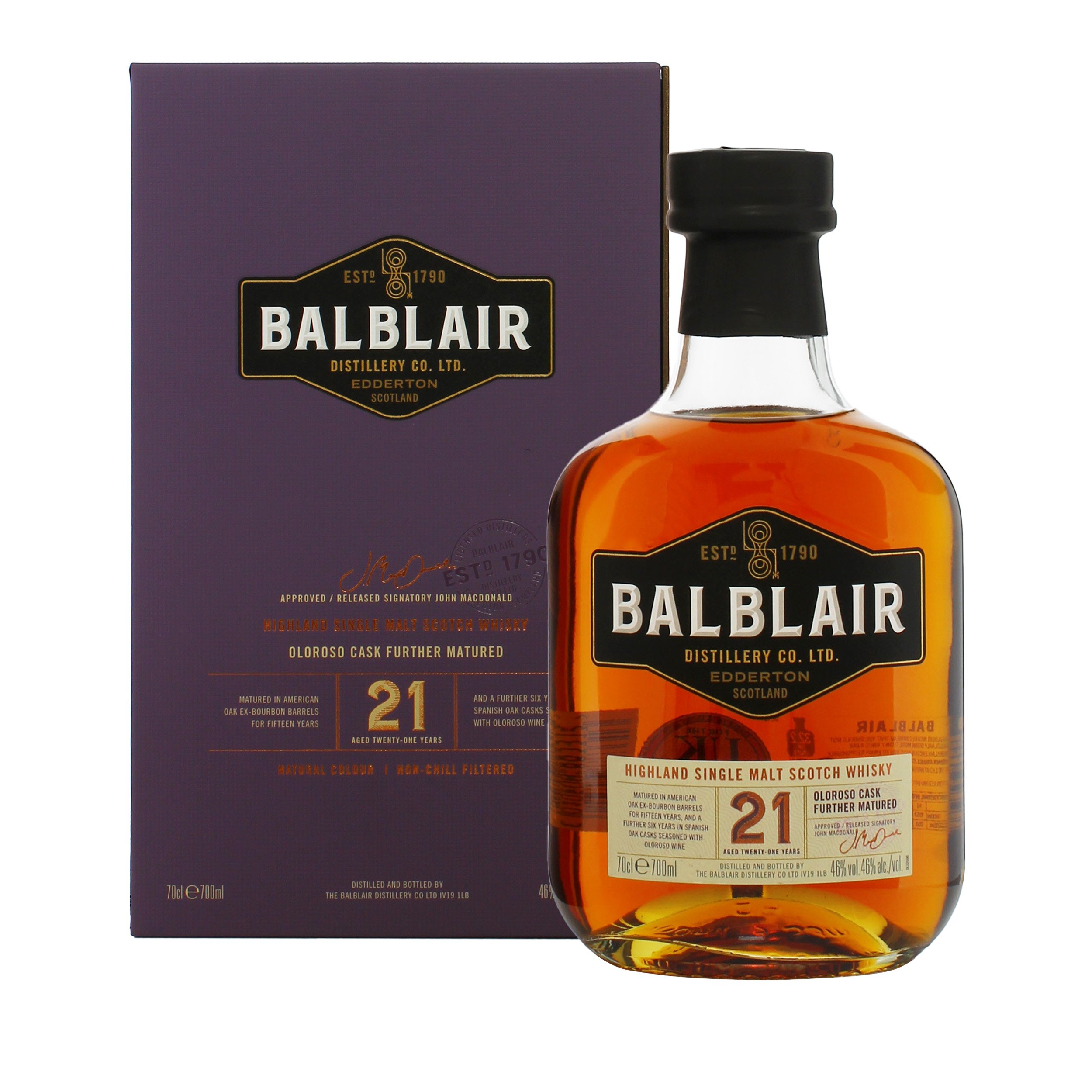Balblair 18 Year Old | The Whisky Shop