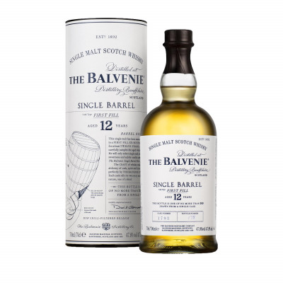 Balvenie 12 Year Old Single Barrel First Fill with box