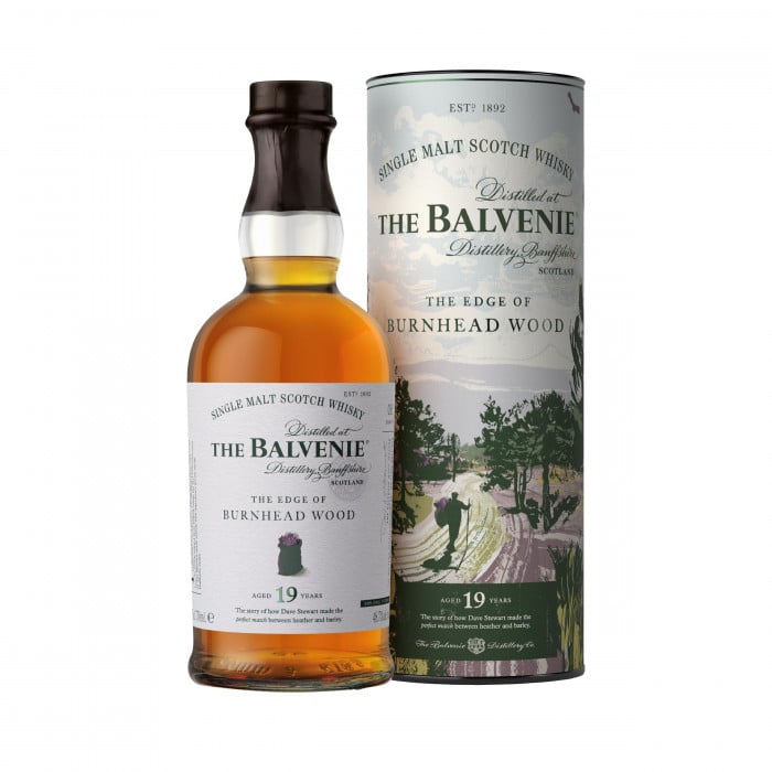Balvenie The Edge of Burnhead Wood 19 Year Old with box
