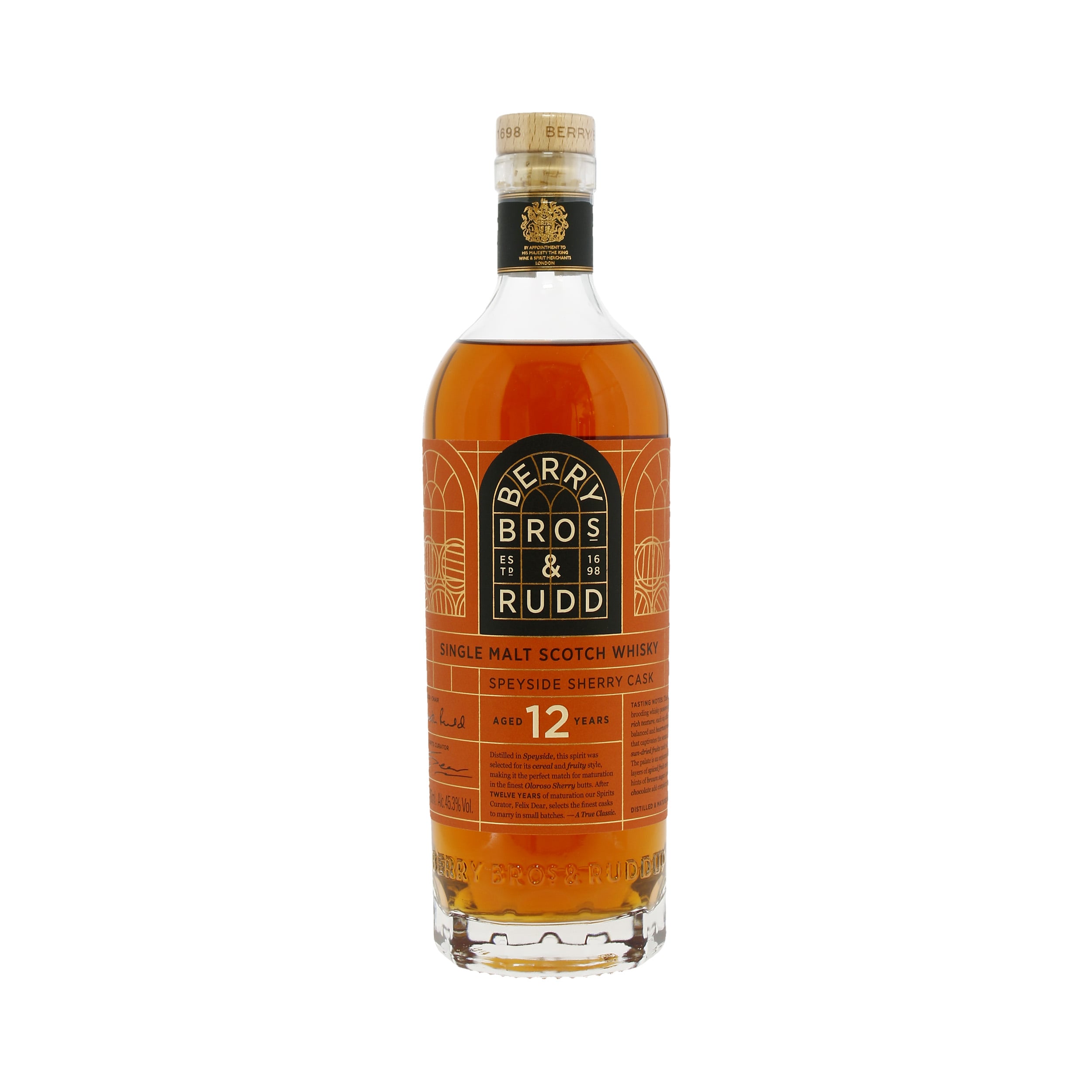 Berry Bros & Rudd Speyside 12 Year Old Sherry Cask