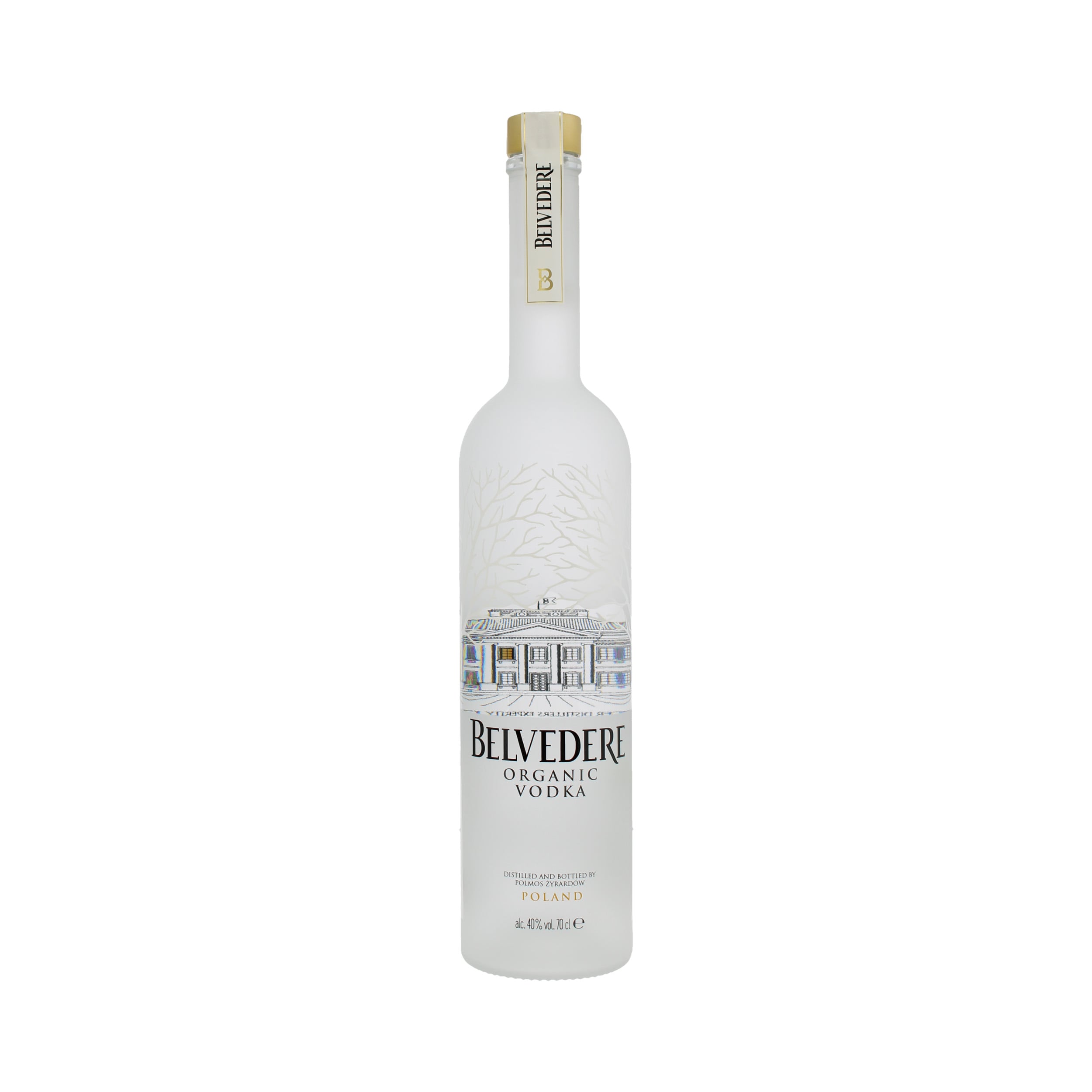 White Belvedere Organic Vodka 70Cl