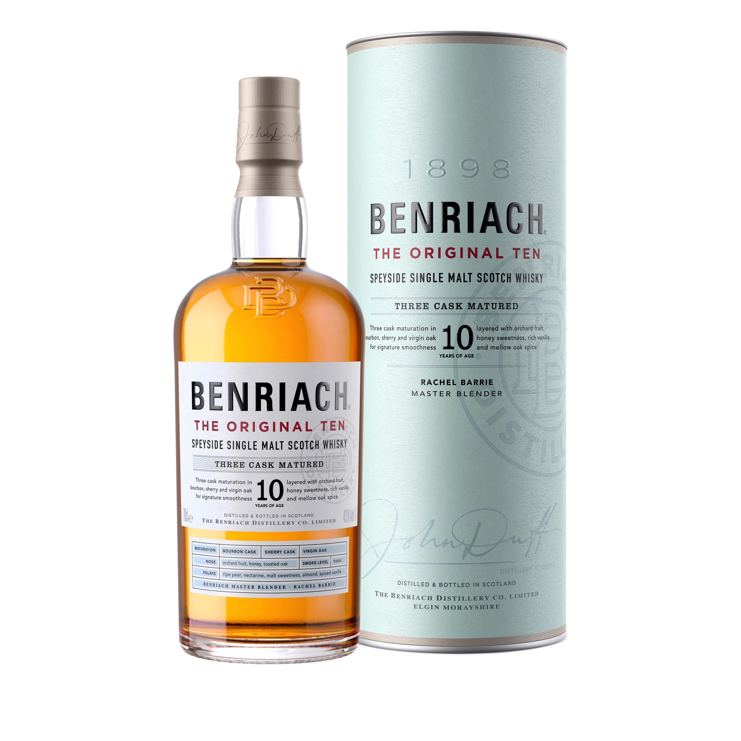 Benriach The Original Ten Speyside Single Malt Scotch Whisky 70cl