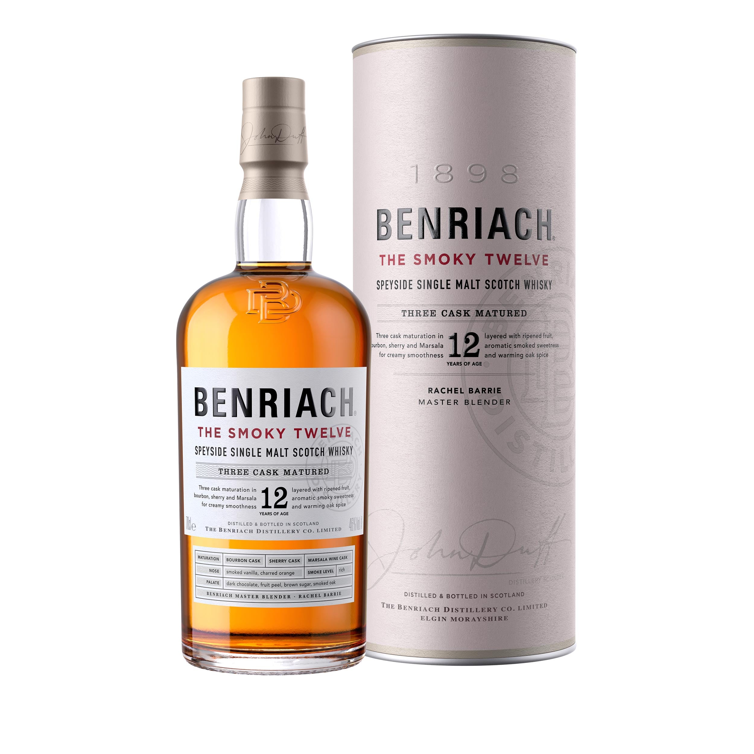 Benriach The Smoky Twelve Speyside Single Malt Scotch Whisky 70cl