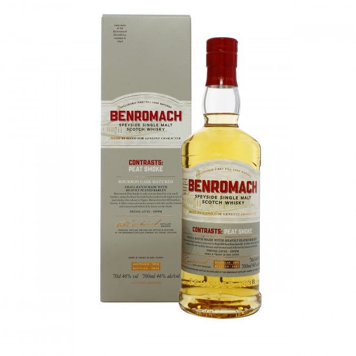 Benromach Peat Smoke 2012 Bourbon Cask