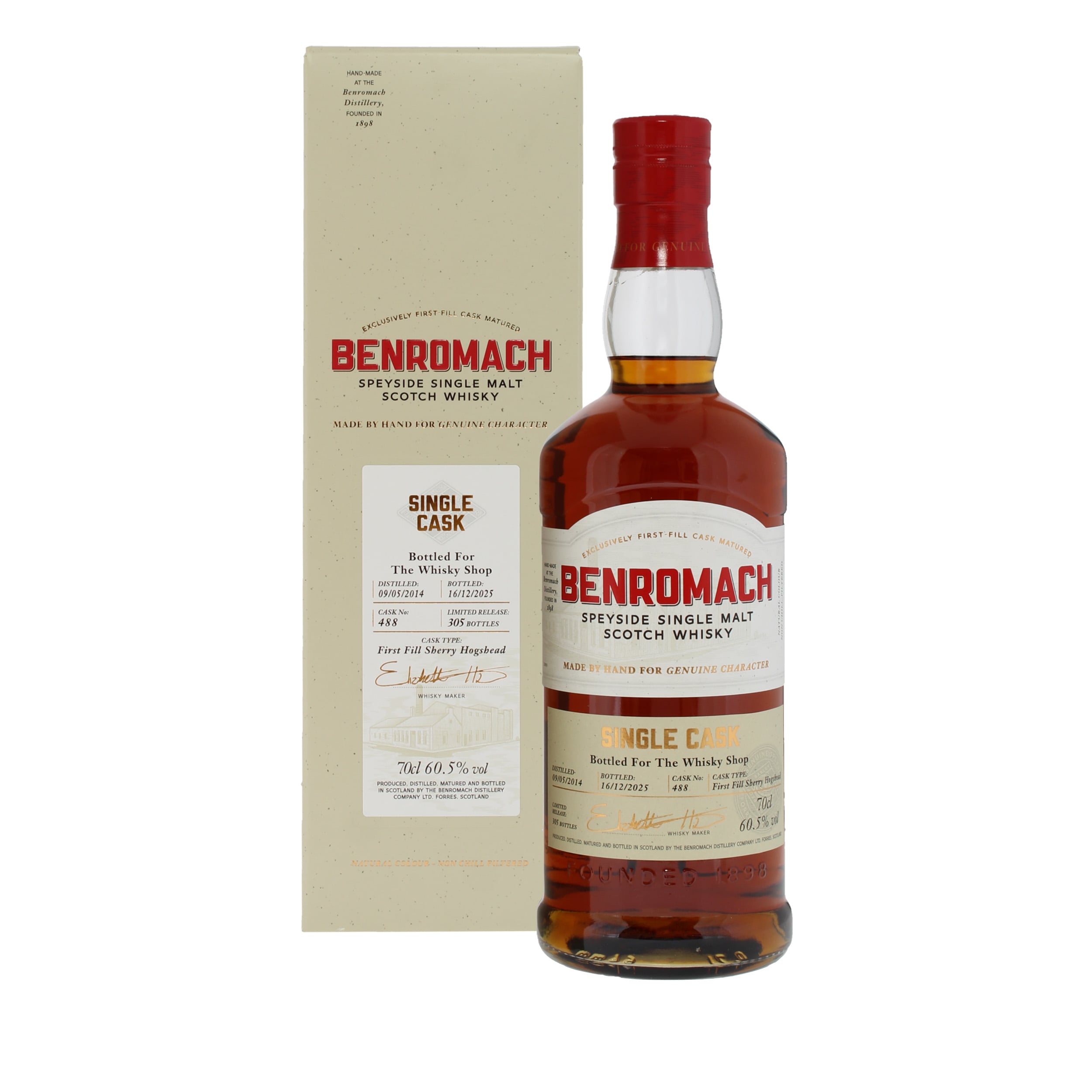 Benromach 2014 Single Cask #488