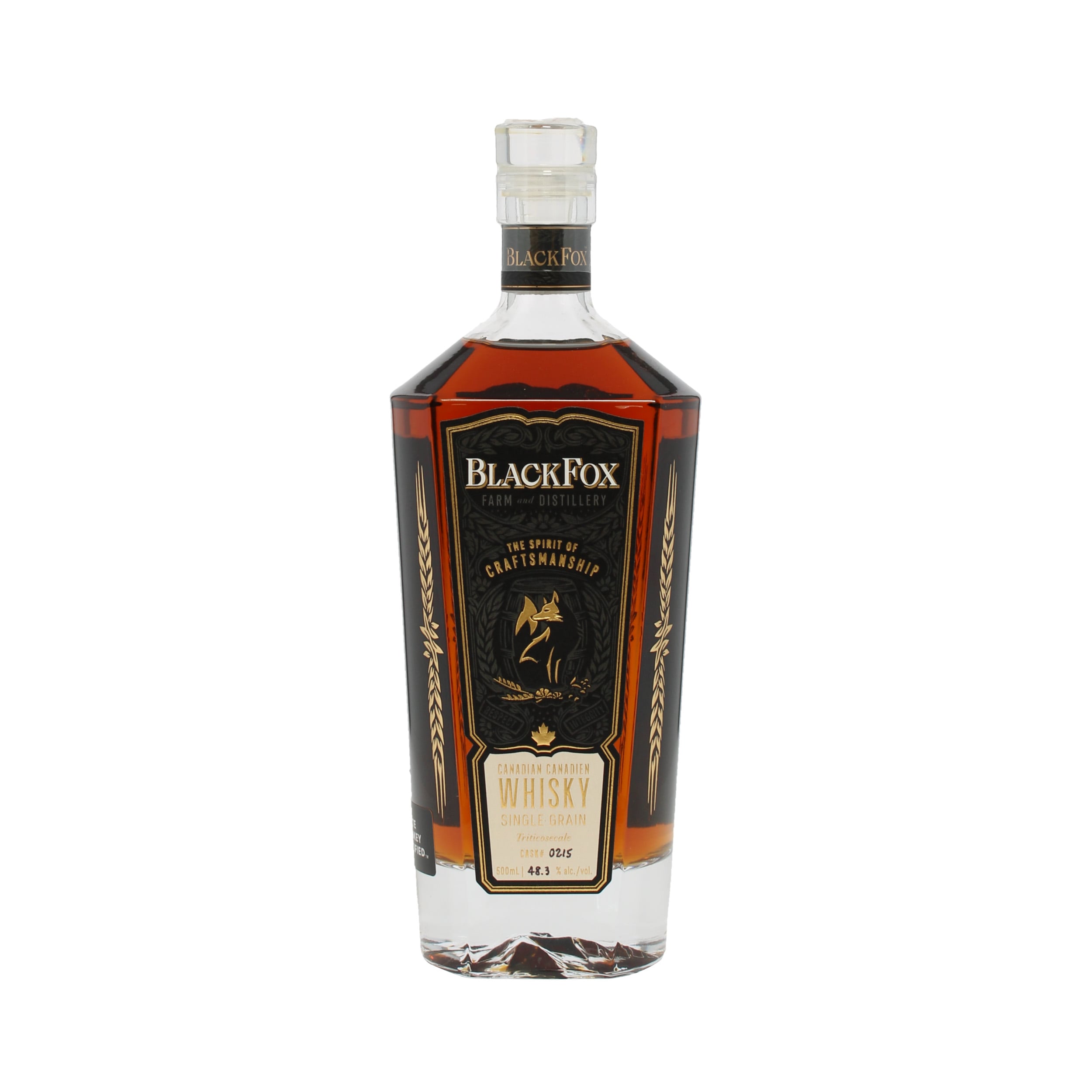 Black Fox Single Grain Triticosecale