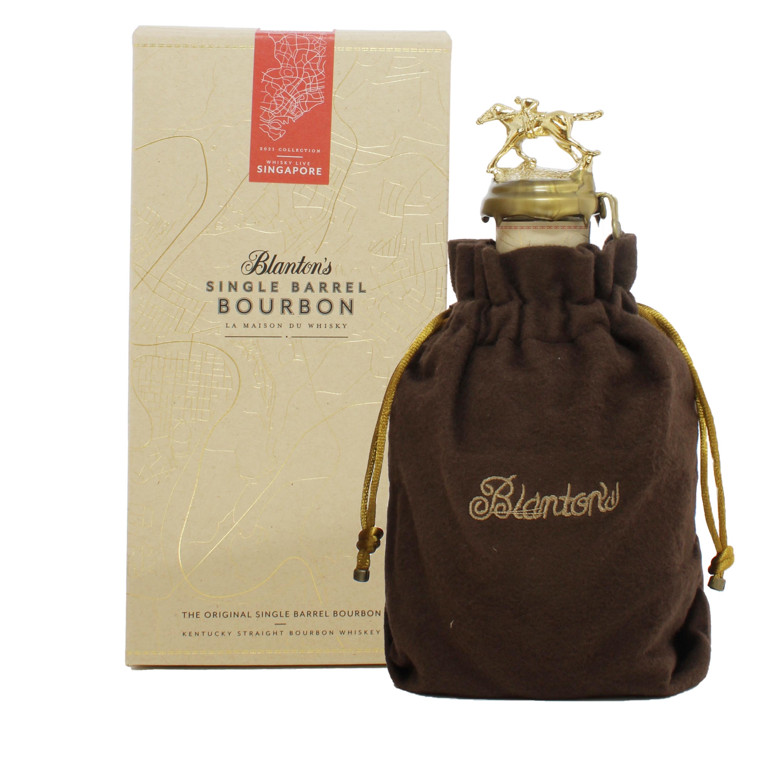 【未開栓】Blanton's ブラントン シングルバレル 2021 ウイスキー 750ml 46.5% 箱/布袋付 11430069 1129 Blanton\u0027s ブラントン シングルバレル バーボン ブラントン[Blanton\u0027s