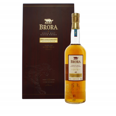 Brora 40 Year Old 200th Anniversary with box