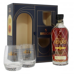 Brugal 1888 2 glass gift pack