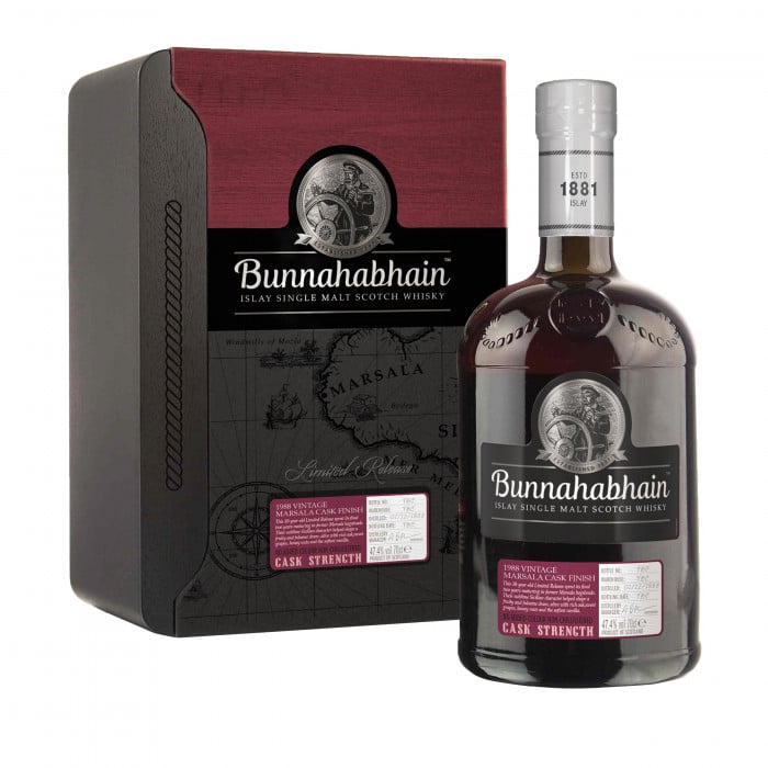 Bunnahabhain 1988 Marsala Cask Finish with case
