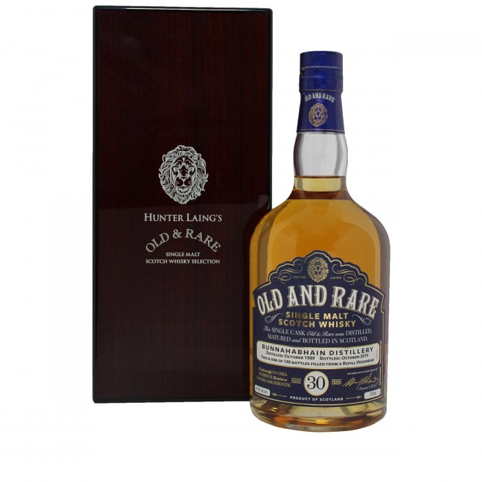 Old & Rare Bunnahabhain 30 Year Old with case