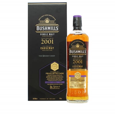 Bushmills 2001 Feuillette Cask Finish The Causeway Collection