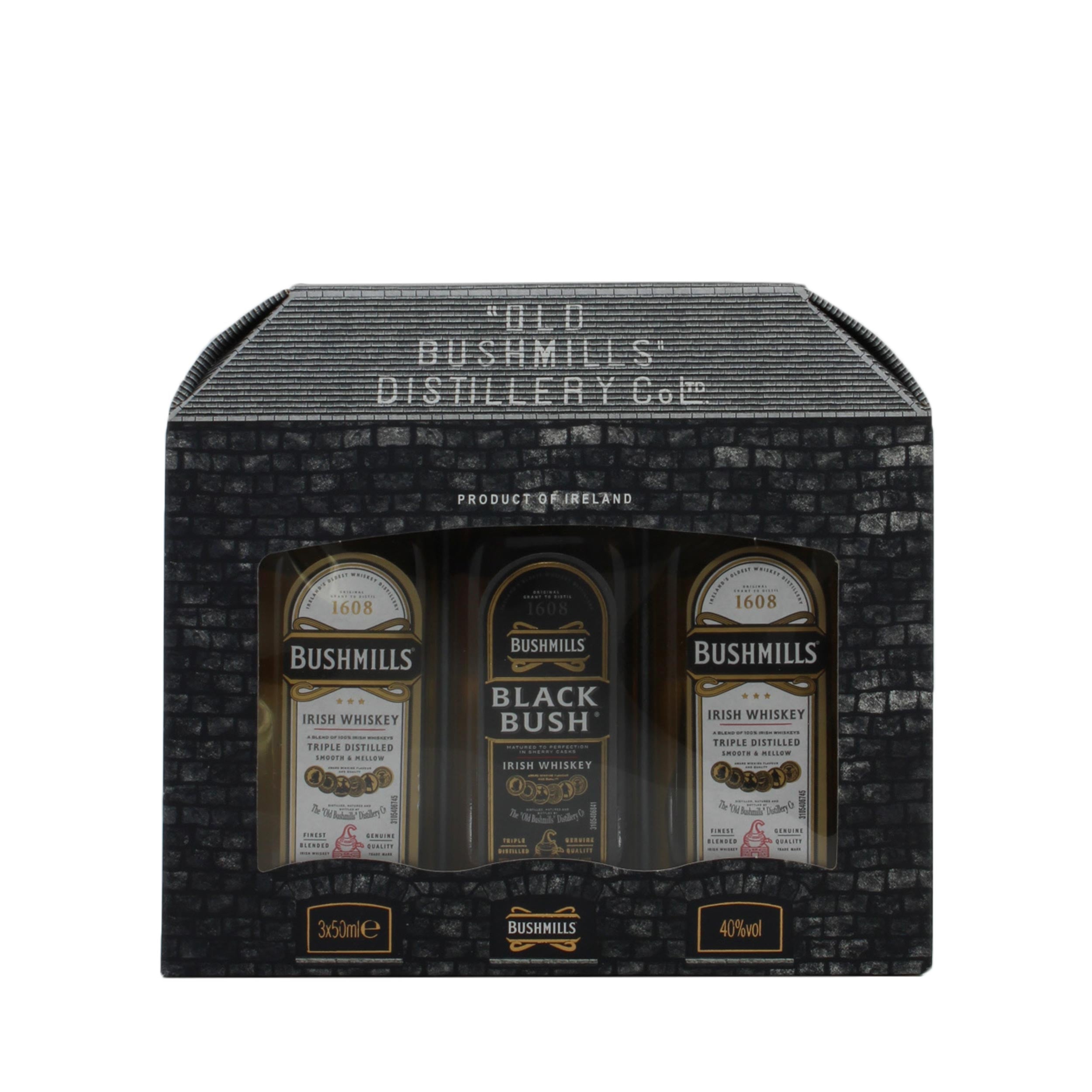 Bushmills Miniature Gift Pack 3x5cl 3x5cl | The Whisky Shop