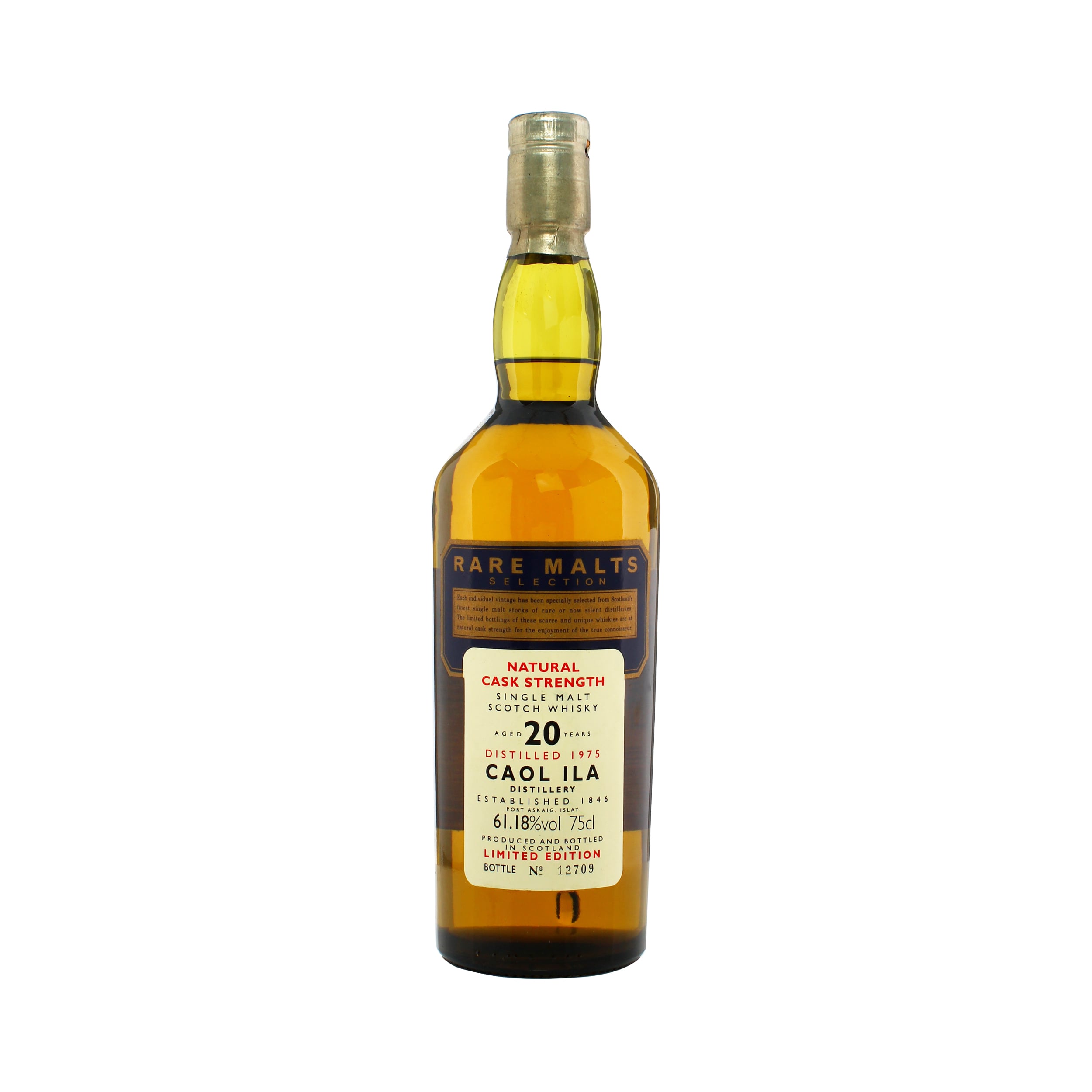 Caol Ila 1975 20 Year Old Rare Malts