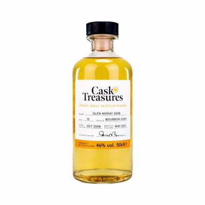 Cask Treasures Glen Moray 2008 12 Year Old