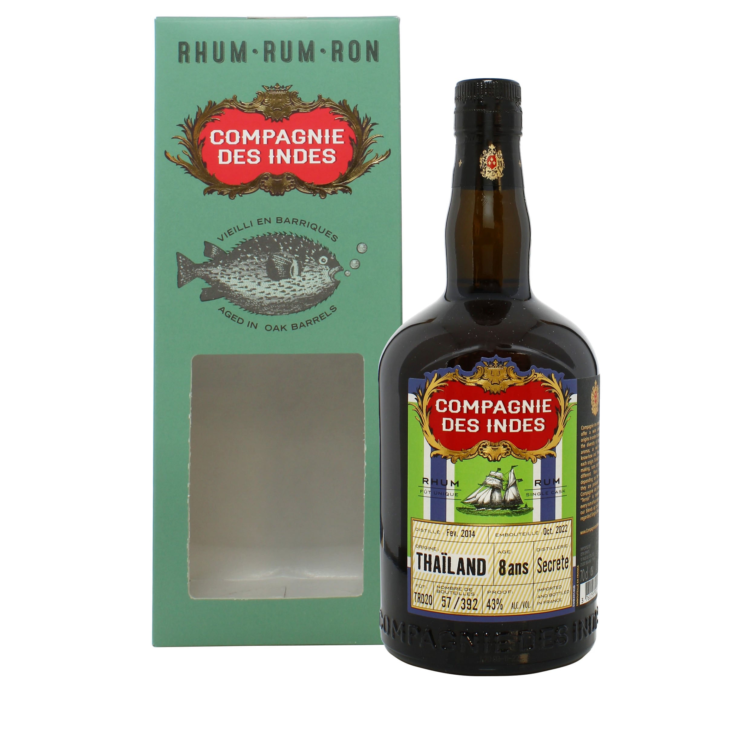 Compagnie Des Indes Thailand 8 Year Old