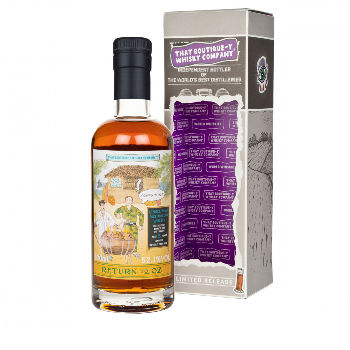 Chief's Son 5 Year Old Batch 1 That Boutique-y Whisky Company Return To Oz