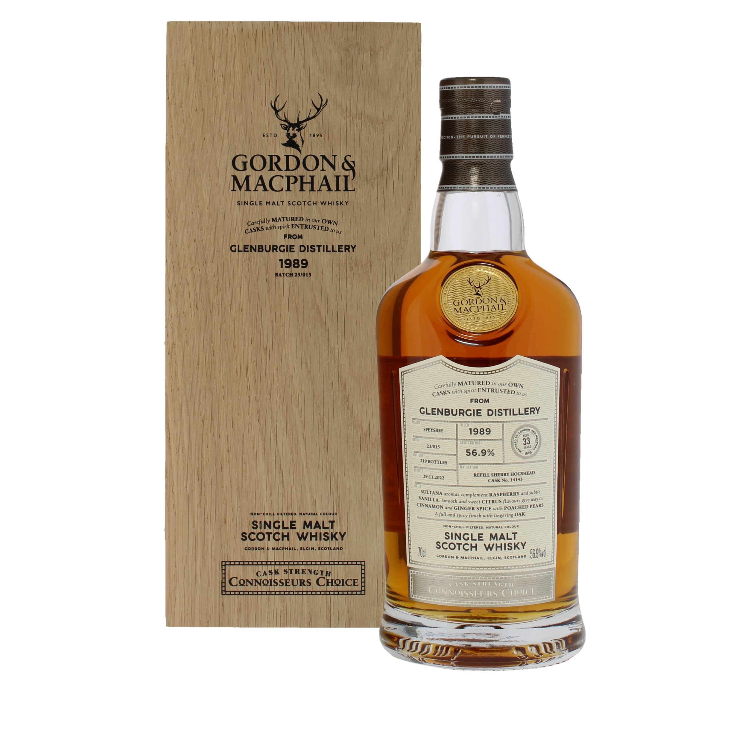 Connoisseurs Choice Upper Glenburgie 1989 33 Year Old #14143