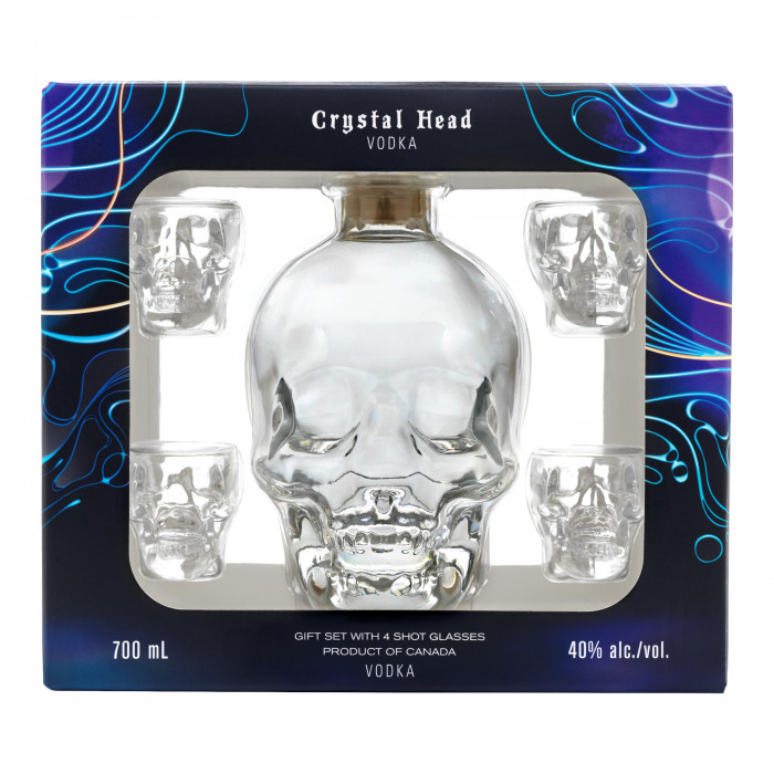 Crystal Head Vodka Shot Glass Pack