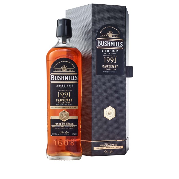 Bushmills 1991 Madeira Cask Finish The Causeway Collection