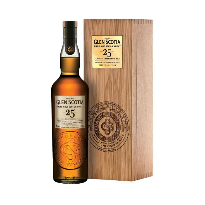 Glen Scotia 25 Year Old with case