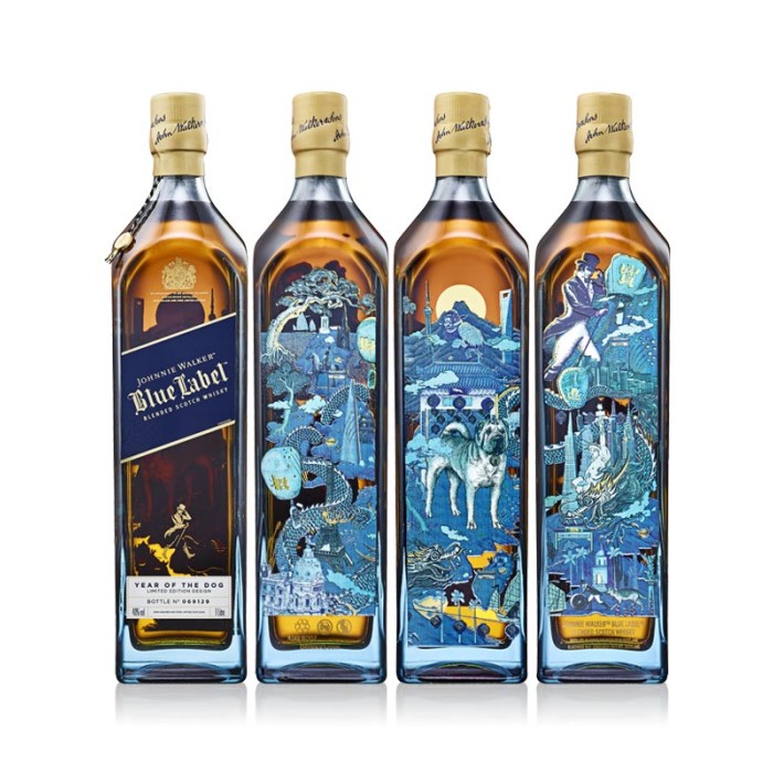 Johnnie Walker Blue Label 'Year of the Dog' Limited Edition 1L