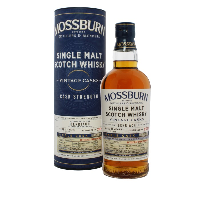Mossburn Benriach 2010 11 Year Old TWS Exclusive