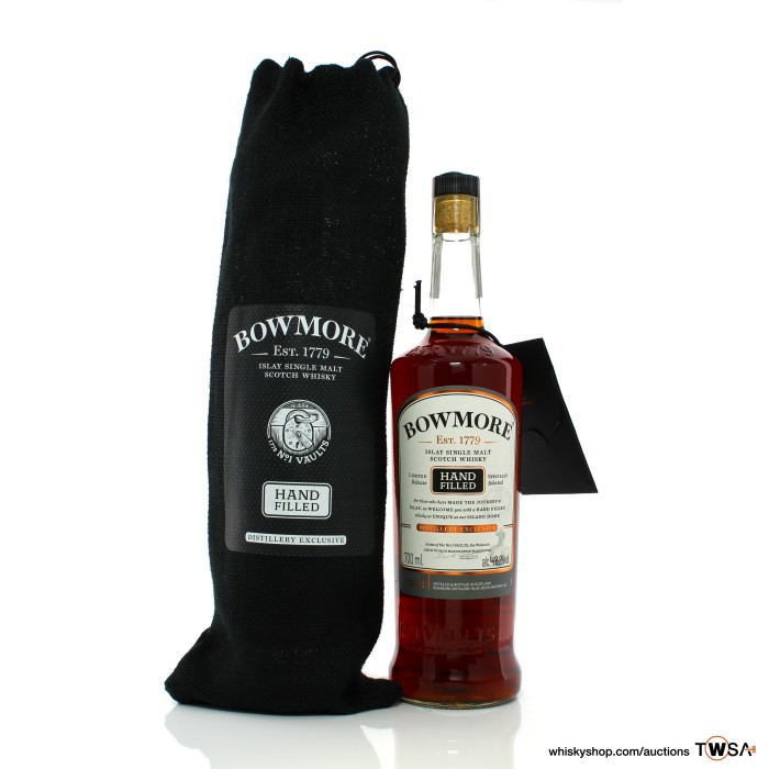 Bowmore 1995 24 Year Old Single Cask #1558 Hand Filled