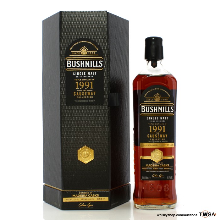 Bushmills 1991 The Causeway Collection - TWS