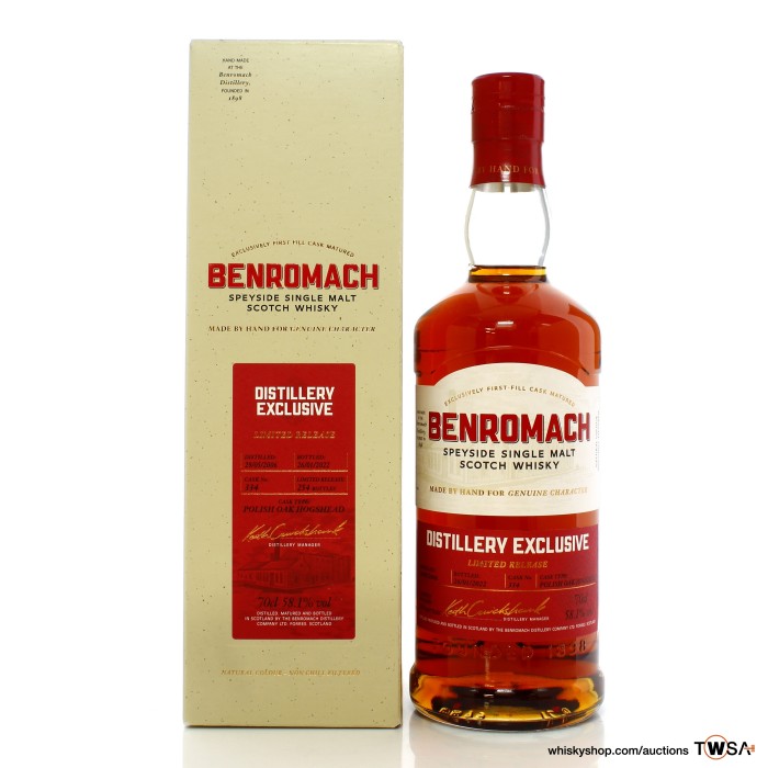 Benromach 2006 15 Year Old Single Cask #334 Distillery Exclusive