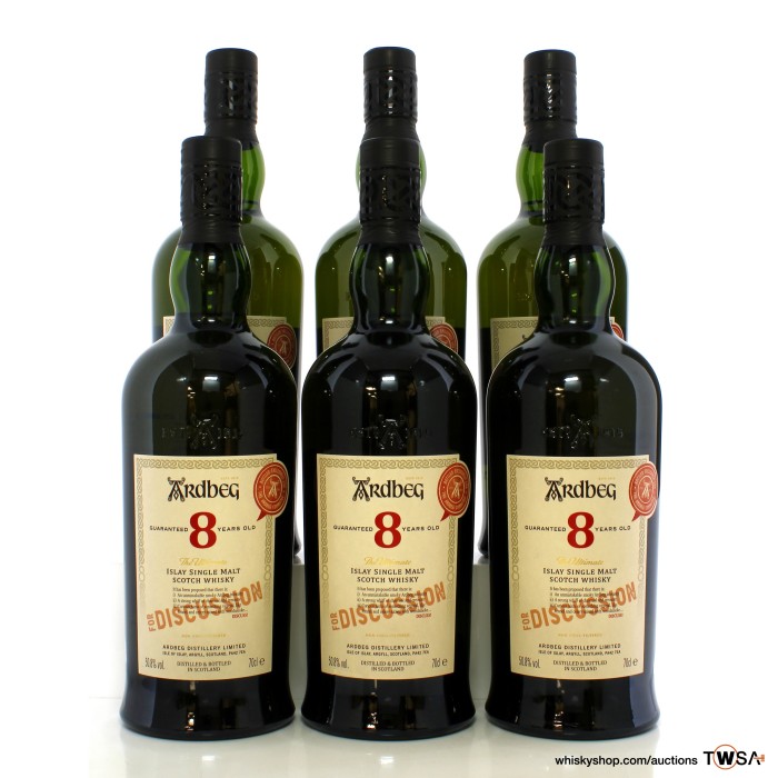 Ardbeg 8 Year Old Committee Release x6