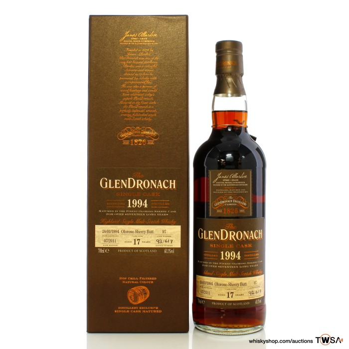 GlenDronach 1994 17 Year Old Single Cask #97 - Distillery Exclusive