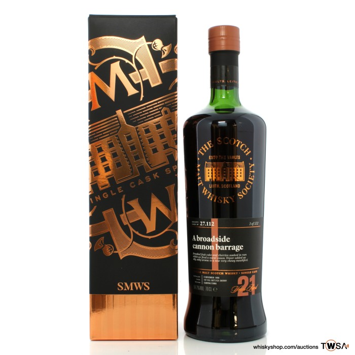 Springbank 1996 21 Year Old SMWS 27.112