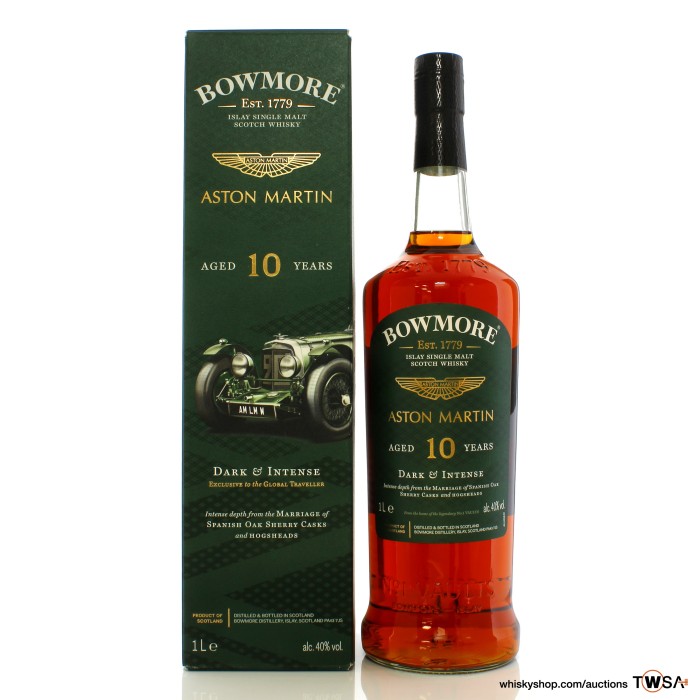 Bowmore 10 Year Old Aston Martin LM10 Release - Travel Retail